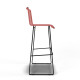 White bar stool White bar stool
