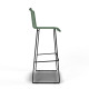 White bar stool White bar stool