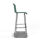White bar stool White bar stool