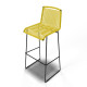 White bar stool White bar stool