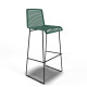 White bar stool White bar stool