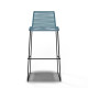 White bar stool White bar stool