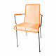 orange Dining armrest chair orange Dining armrest chair