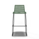 White bar stool White bar stool