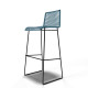 White bar stool White bar stool