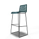 White bar stool White bar stool