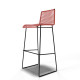 White bar stool White bar stool