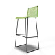White bar stool White bar stool