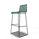 White bar stool White bar stool