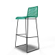 White bar stool White bar stool