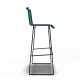 White bar stool White bar stool