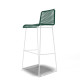 White bar stool White bar stool