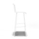 White bar stool White bar stool