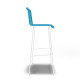 White bar stool White bar stool