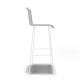 White bar stool White bar stool