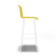 White bar stool White bar stool