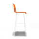 White bar stool White bar stool