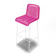 White bar stool White bar stool