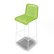 White bar stool White bar stool