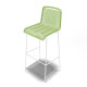 White bar stool White bar stool