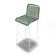 White bar stool White bar stool