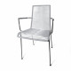 Gray plastic thread armrest chair Gray plastic thread armrest chair