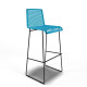 White bar stool White bar stool