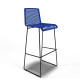 White bar stool White bar stool