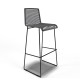 White bar stool White bar stool