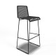 White bar stool White bar stool