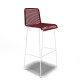 White bar stool White bar stool