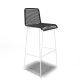 White bar stool White bar stool