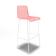 White bar stool White bar stool