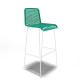 White bar stool White bar stool