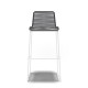 White bar stool White bar stool