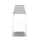 White bar stool White bar stool
