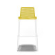 White bar stool White bar stool