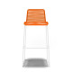 White bar stool White bar stool