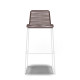 White bar stool White bar stool