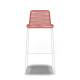 White bar stool White bar stool