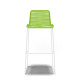 White bar stool White bar stool