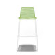 White bar stool White bar stool