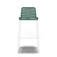 White bar stool White bar stool