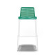 White bar stool White bar stool