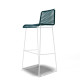 White bar stool White bar stool