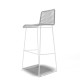 White bar stool White bar stool