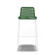 White bar stool White bar stool