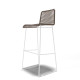 White bar stool White bar stool