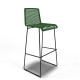 White bar stool White bar stool