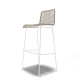 White bar stool White bar stool